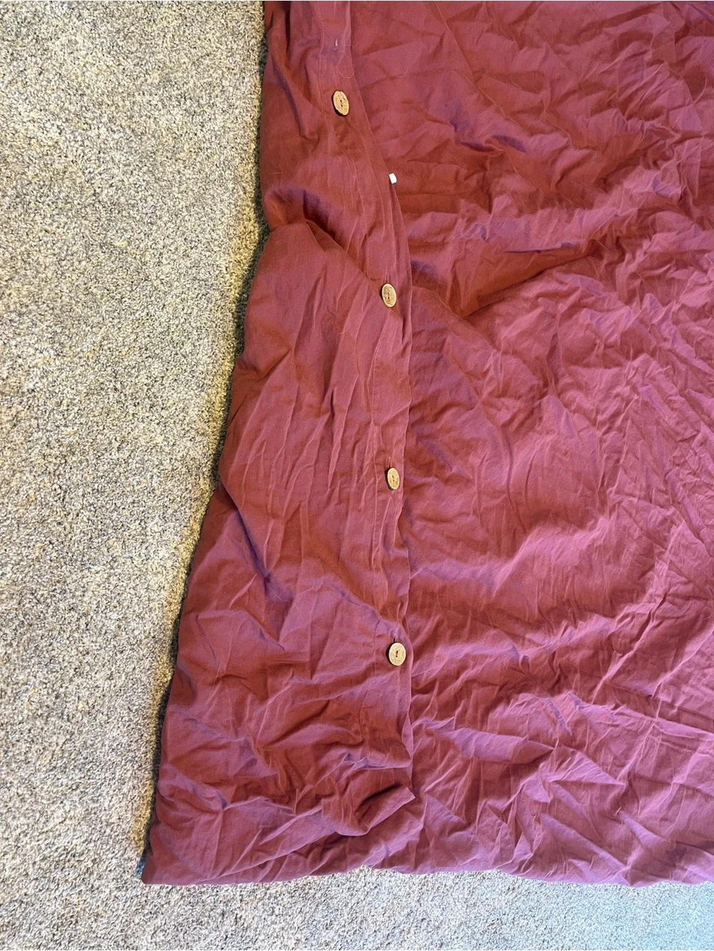 Full Size Dusty Rose Duvet Cover
